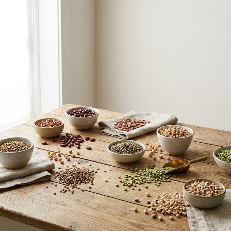 Beans, Lentils and Pulses